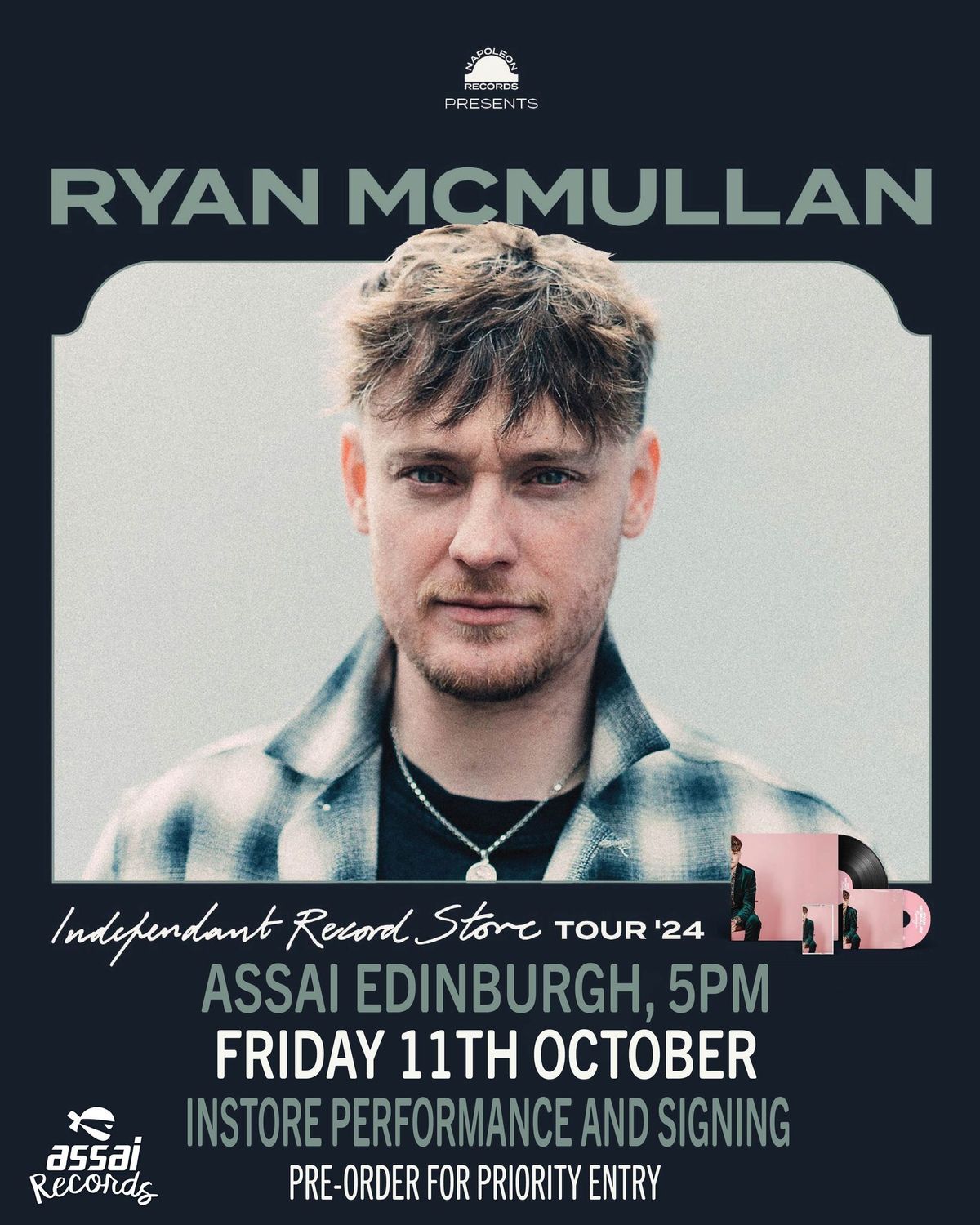 Ryan McMullan Instore Performance + Signing