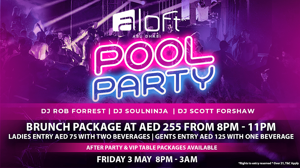 Aloft Pool Party