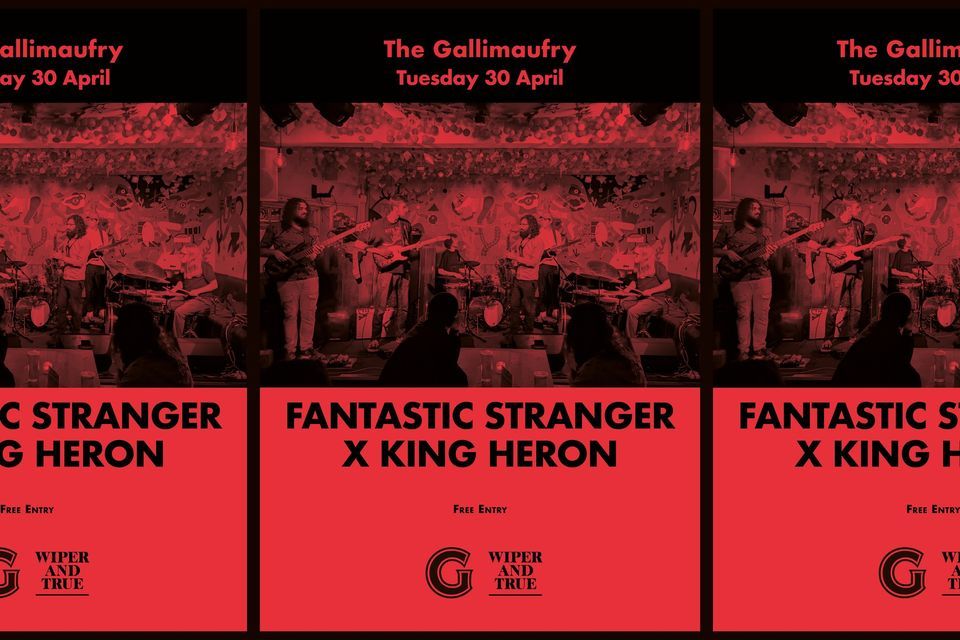 Fantastic Stranger X King Heron at The Gallimaufry
