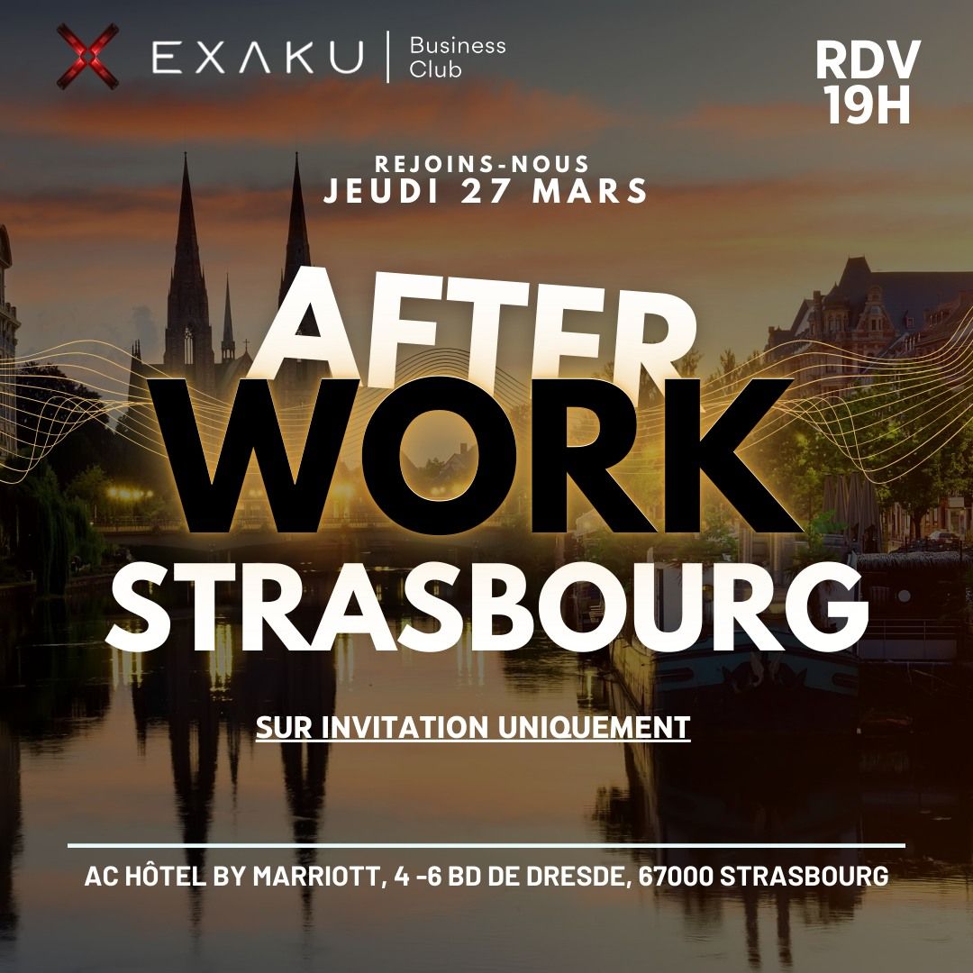 AFTERWORK STRASBOURG 27.03.25