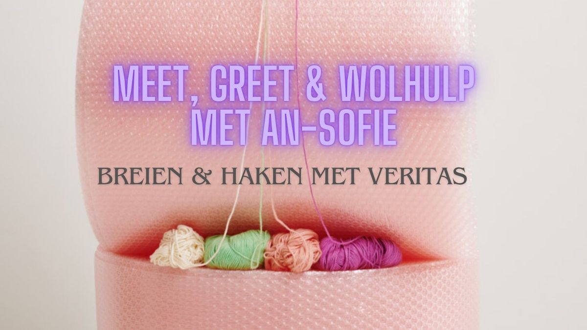 Breien en Haken met Veritas On Tour - An-Sofie in Veritas Leuven