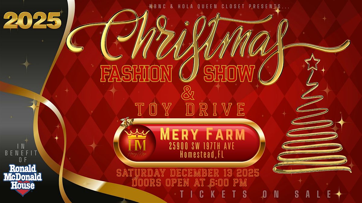 Christmas Fashion Show & Toy Drive