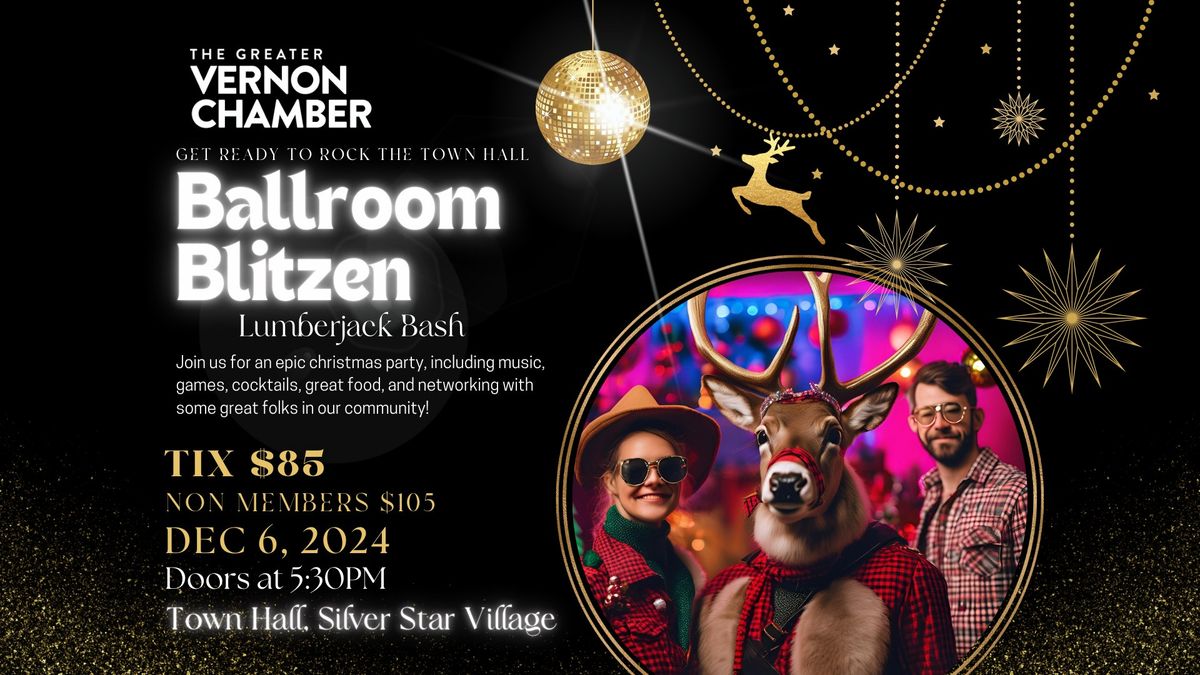 Ballroom Blitzen - Lumberjack Bash at the Town Hall, Silver Star Village