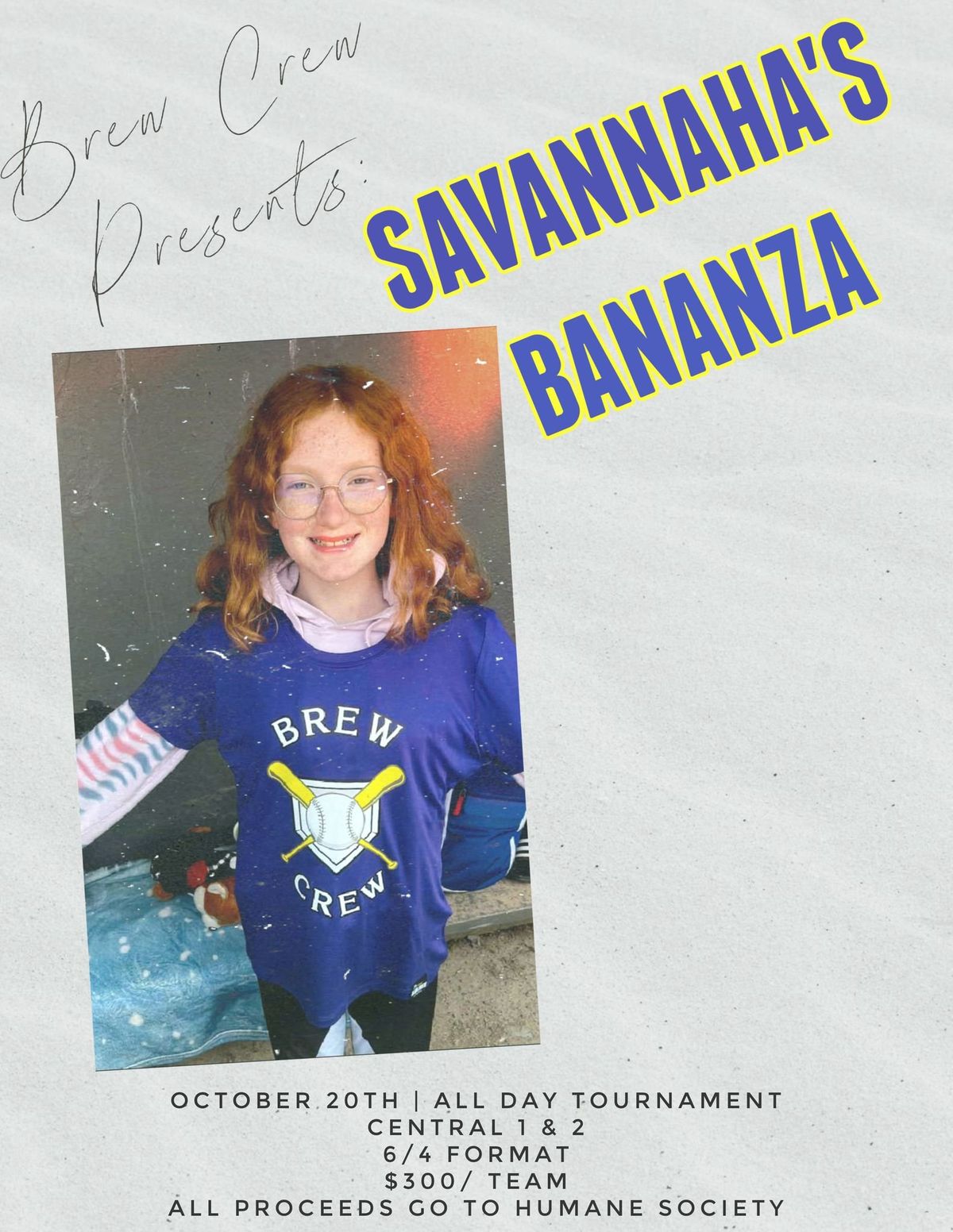 1st Annual Savannaha Bananza Slo-Pitch Classic Tournament