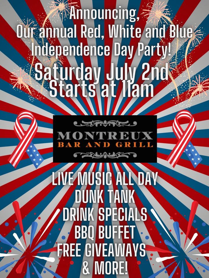 4th of July Party!!, Montreux Bar and Grill, Summerville, 2 July 2022