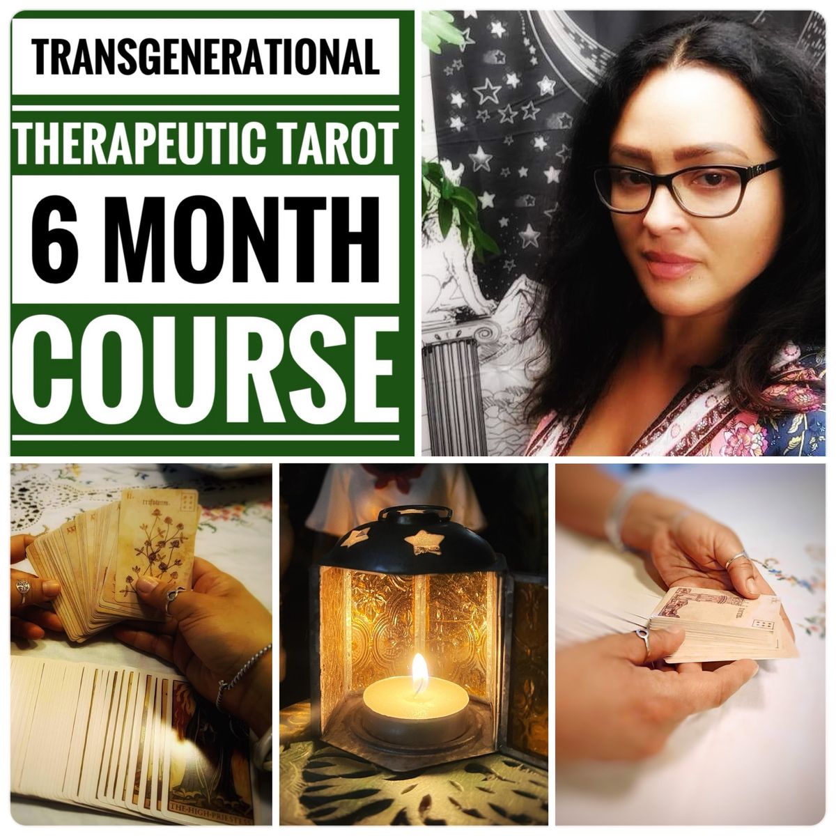 Transgenerational Therapeutic Tarot- 6 Month Course w\/ Tatiana