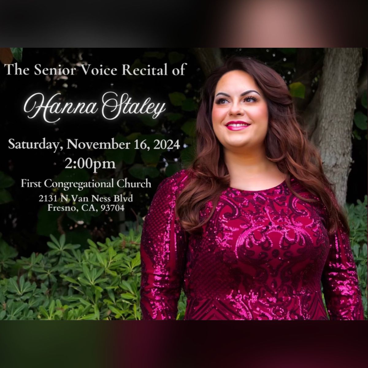 Hanna Staley\u2019s Senior Recital