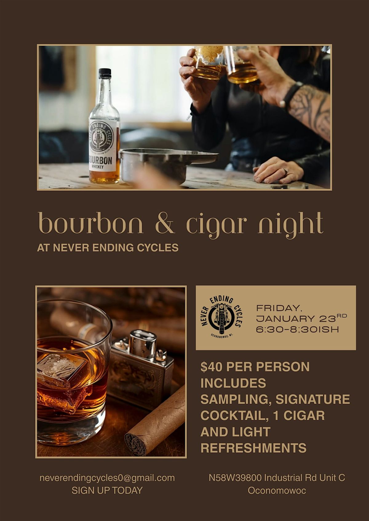 Bourbon & Cigar Tasting