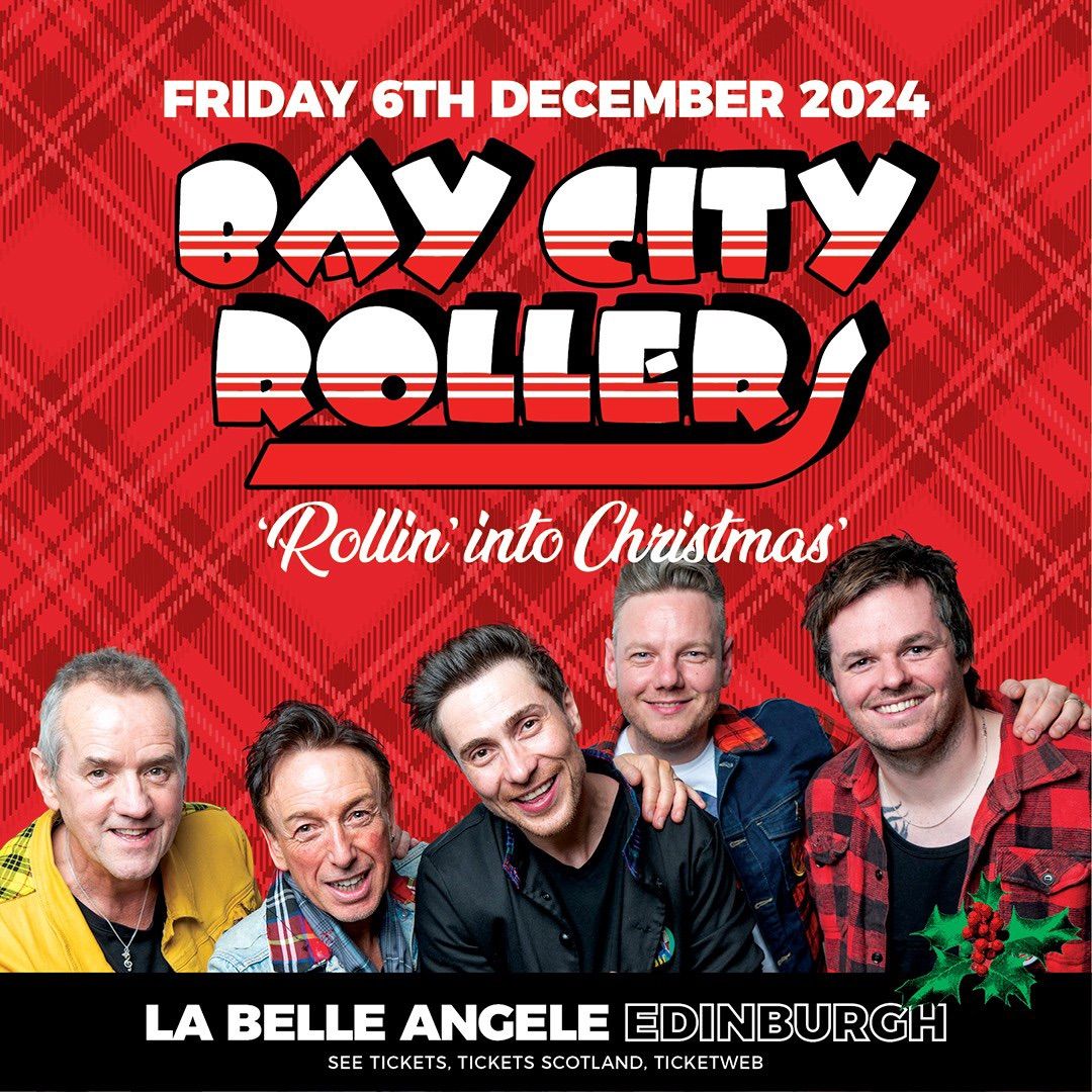 Bay City Rollers live at La Belle Angele, Edinburgh