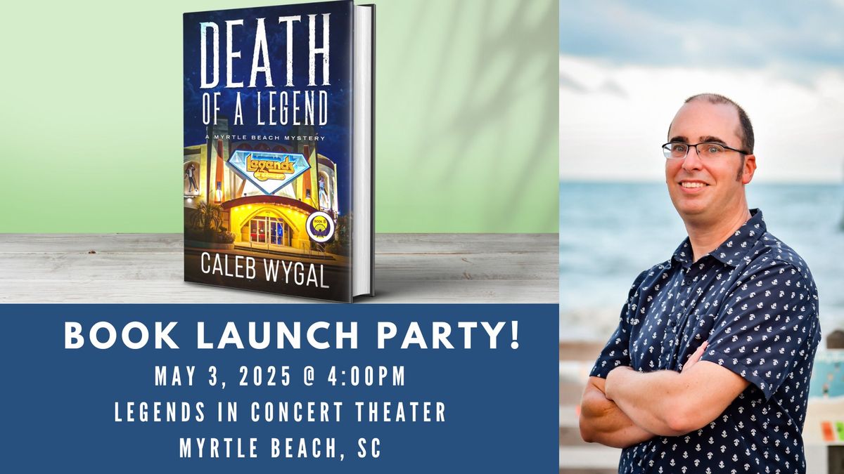 Death of a Legend Book Launch Party at Legends Theater!