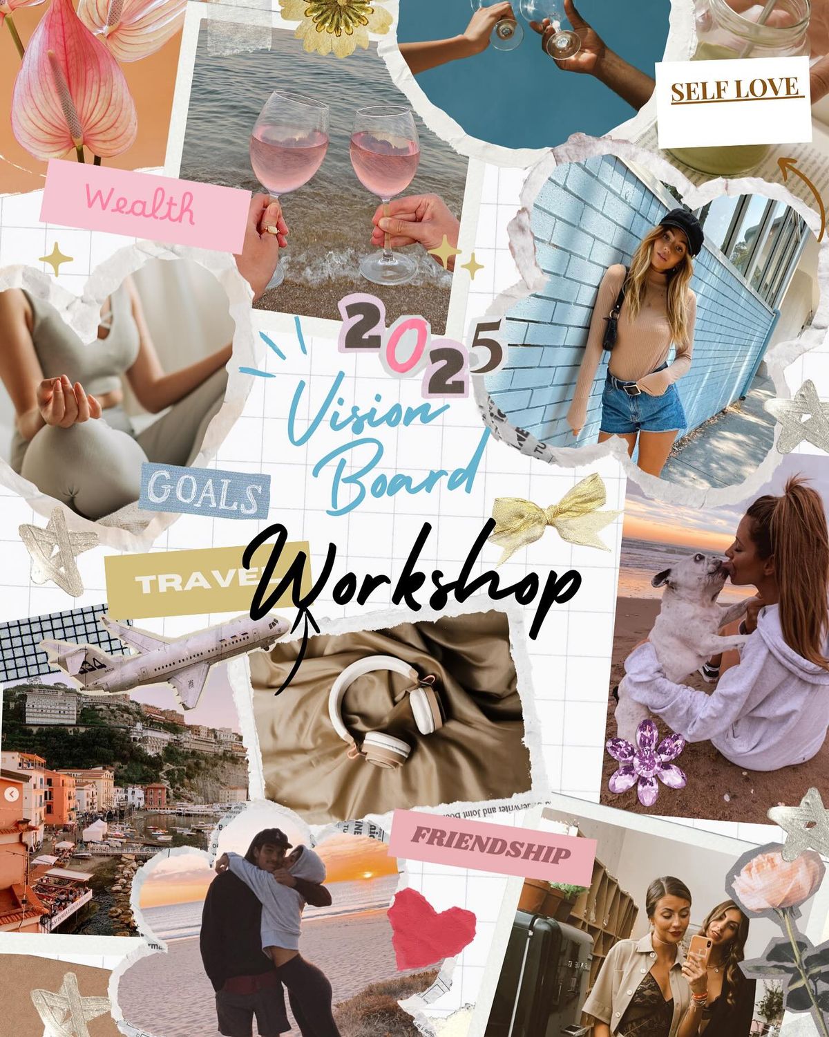 Sip & Vision: A Year-End Reflection & Vision Board Workshop