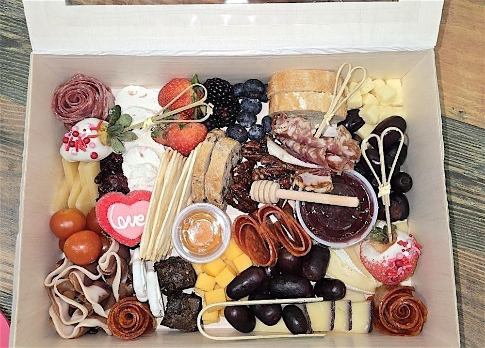 Galentine's Charcuterie, Chocolate, and Champagne