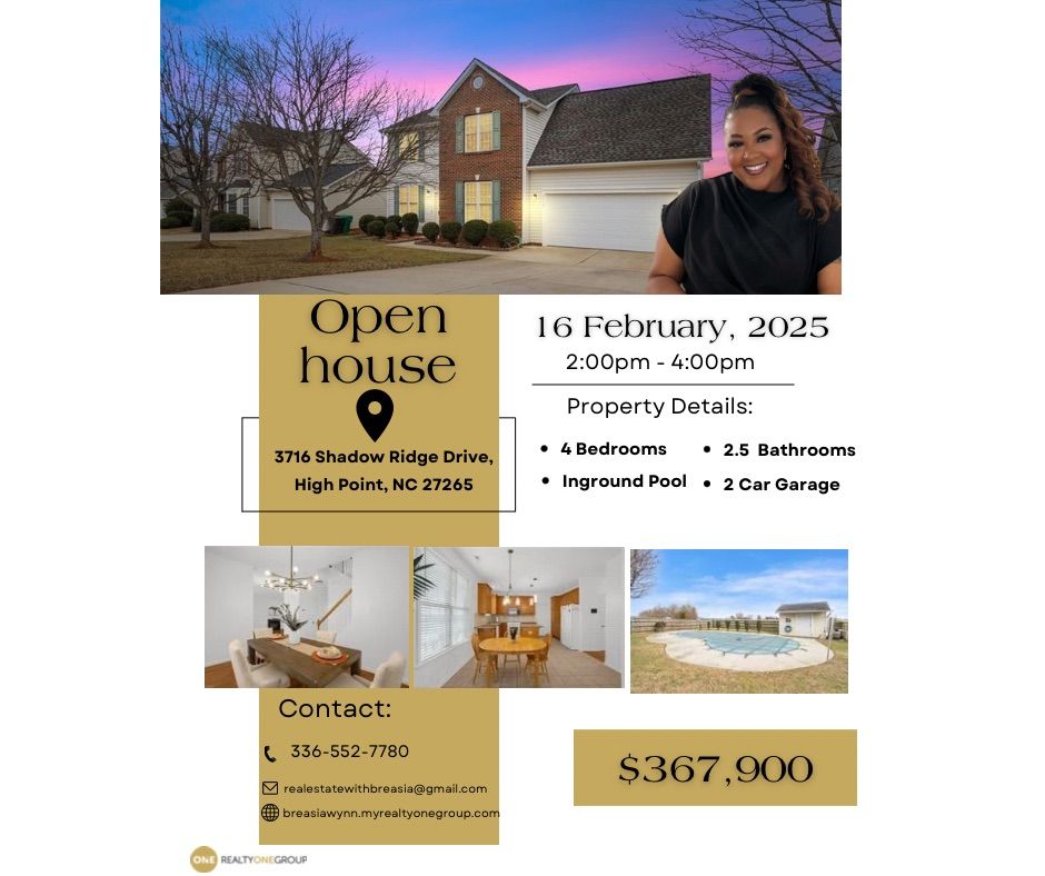 OPEN HOUSE- High Point