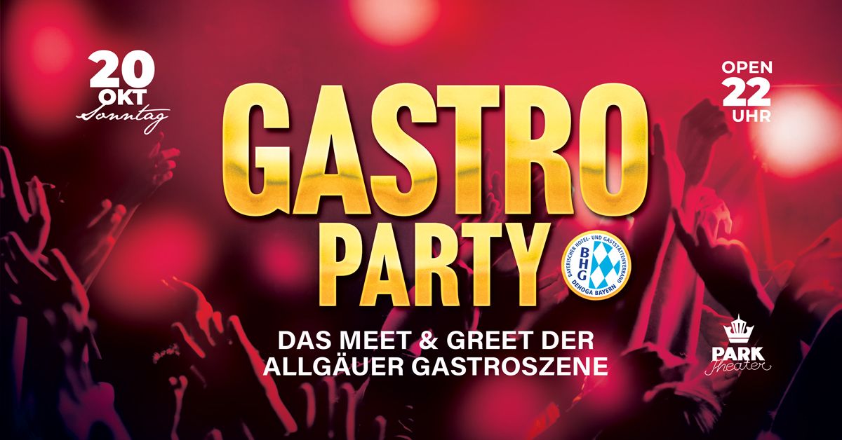 Gastroparty - Das Meet & Greet der Allg\u00e4uer Gastroszene