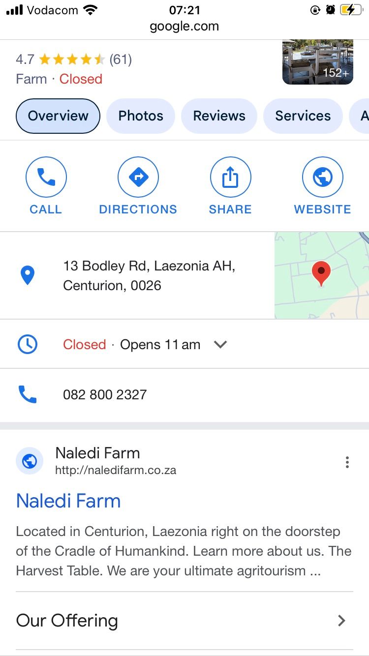 Lebo Pule visits Naledi Farm