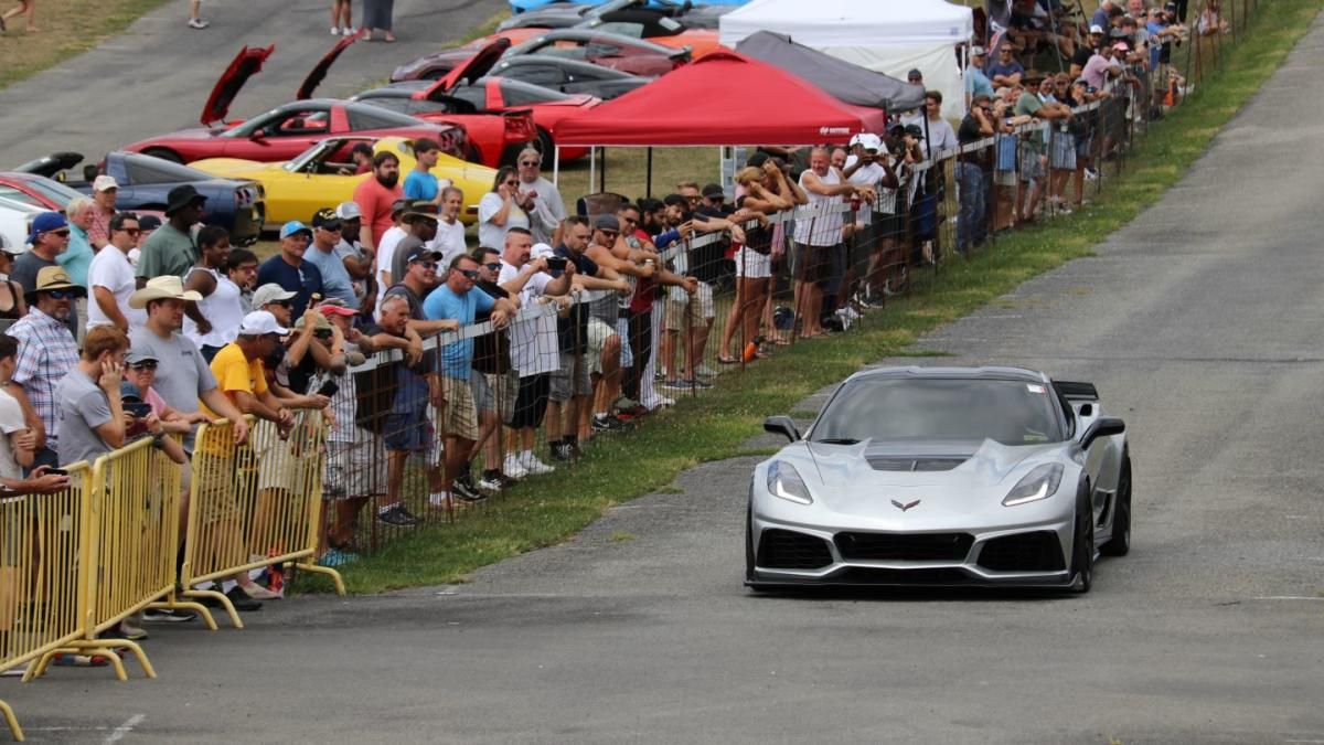 Corvettes at Carlisle