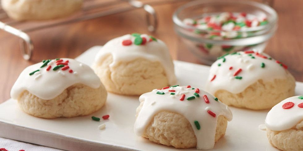 Italian White Biscotti Cookies Class with Nonna