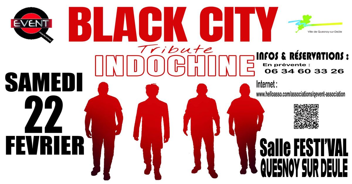 Concert BLACK CITY Tribute INDOCHINE