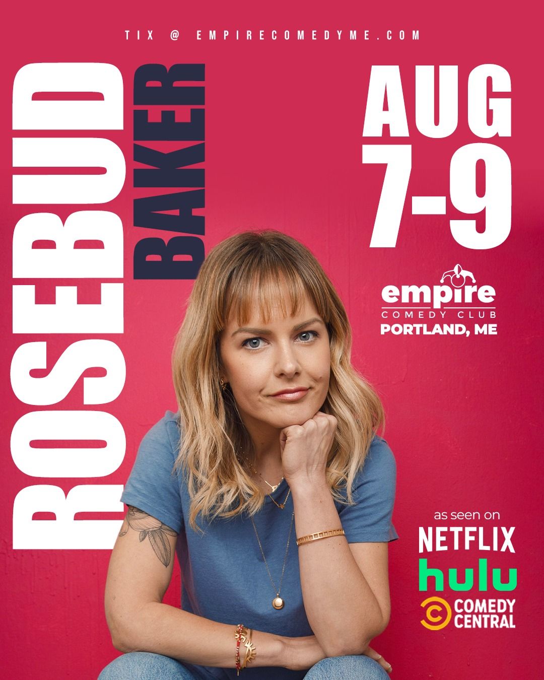 ROSEBUD BAKER at Empire Comedy Club