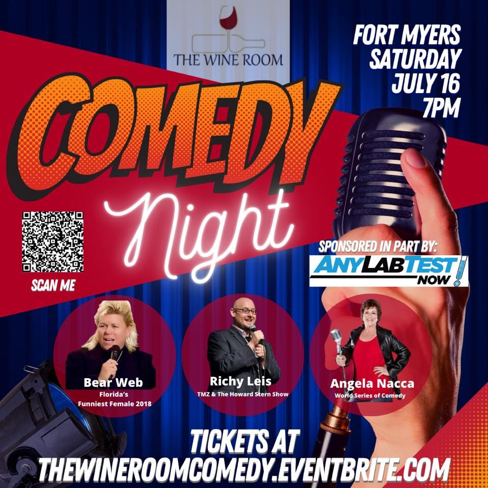 Fort Myers Comedy Night at The Wine Room Downtown