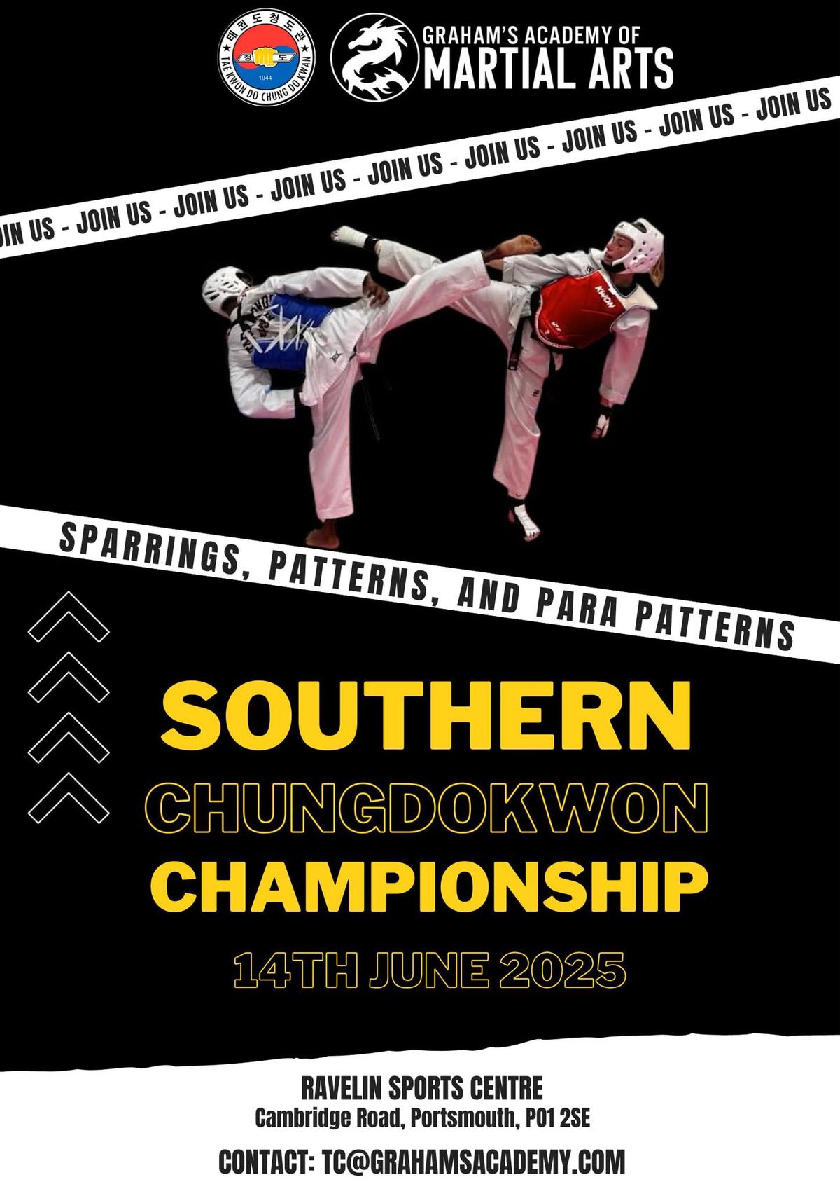 Graham's Academy of Martial Arts - Southern Chungdokwan Open Championship.