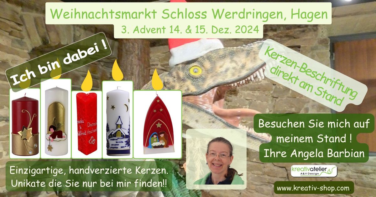 Weihnachtsmarkt am Wasserschloss Werdringen, Hagen - Ich bin dabei!!