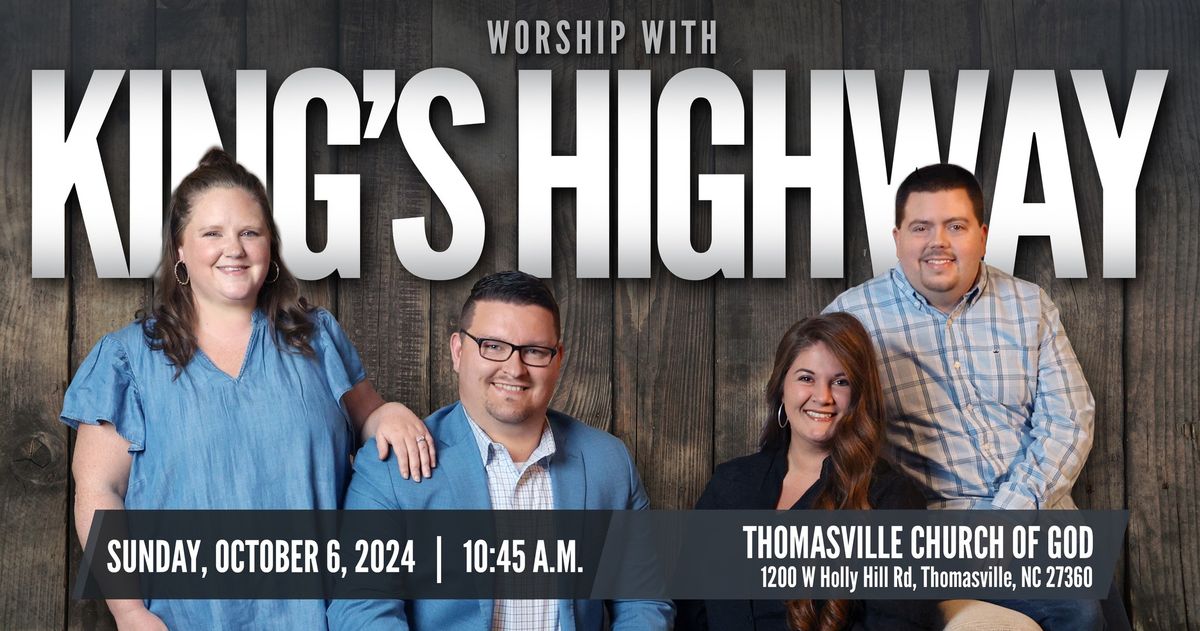 King's Highway in Concert at Thomasville Church of God