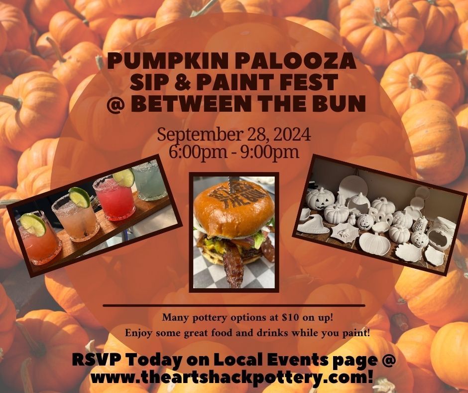 Pumpkin Palooza Sip & Paint @ Between The Bun in North Ridgeville 