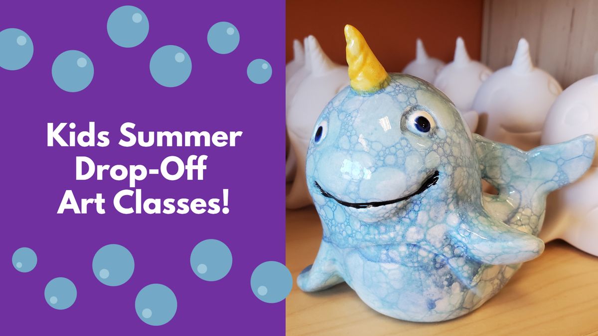 Kids Summer Art Class - Bubbles!