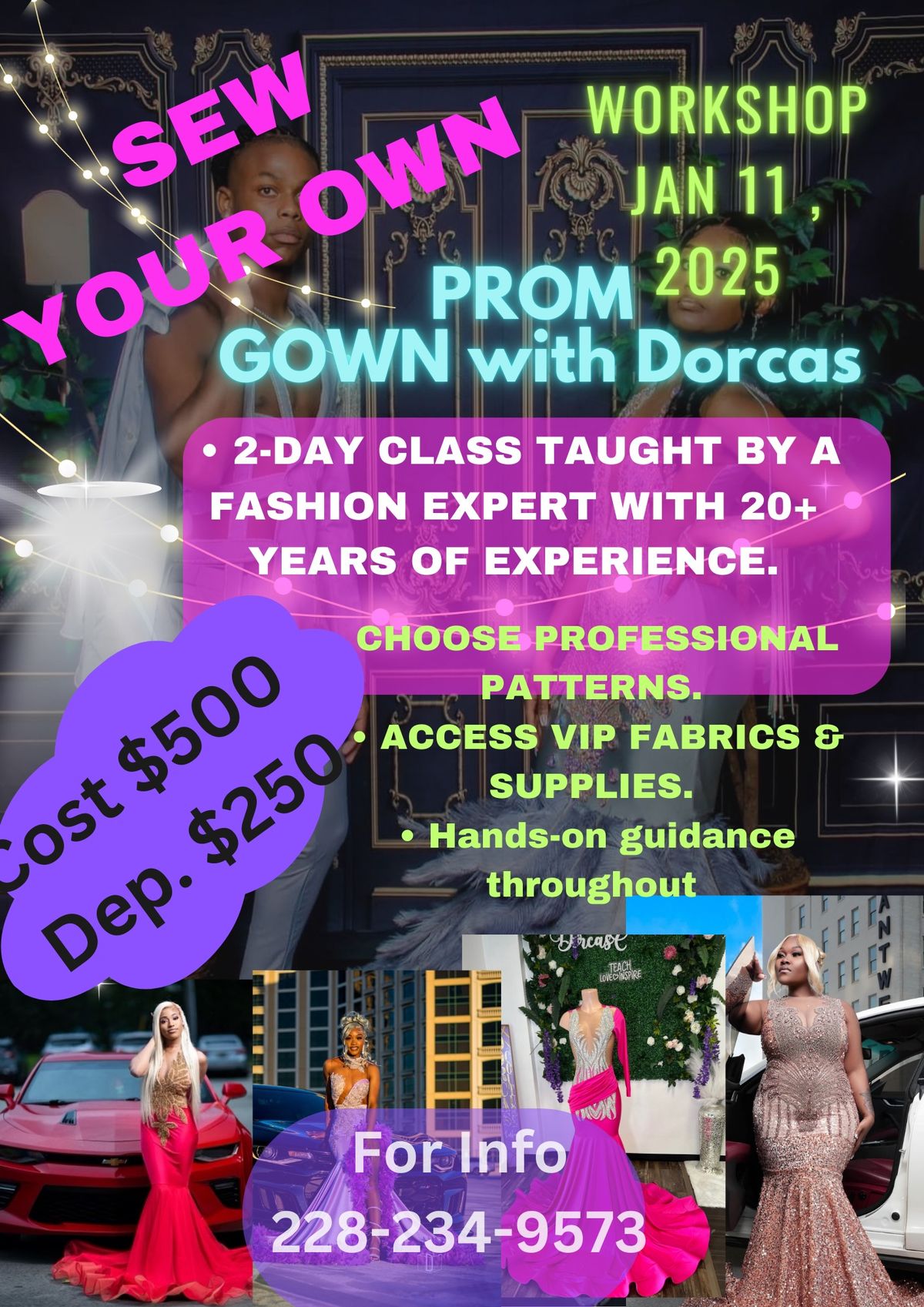 Sew your next Prom Gown 