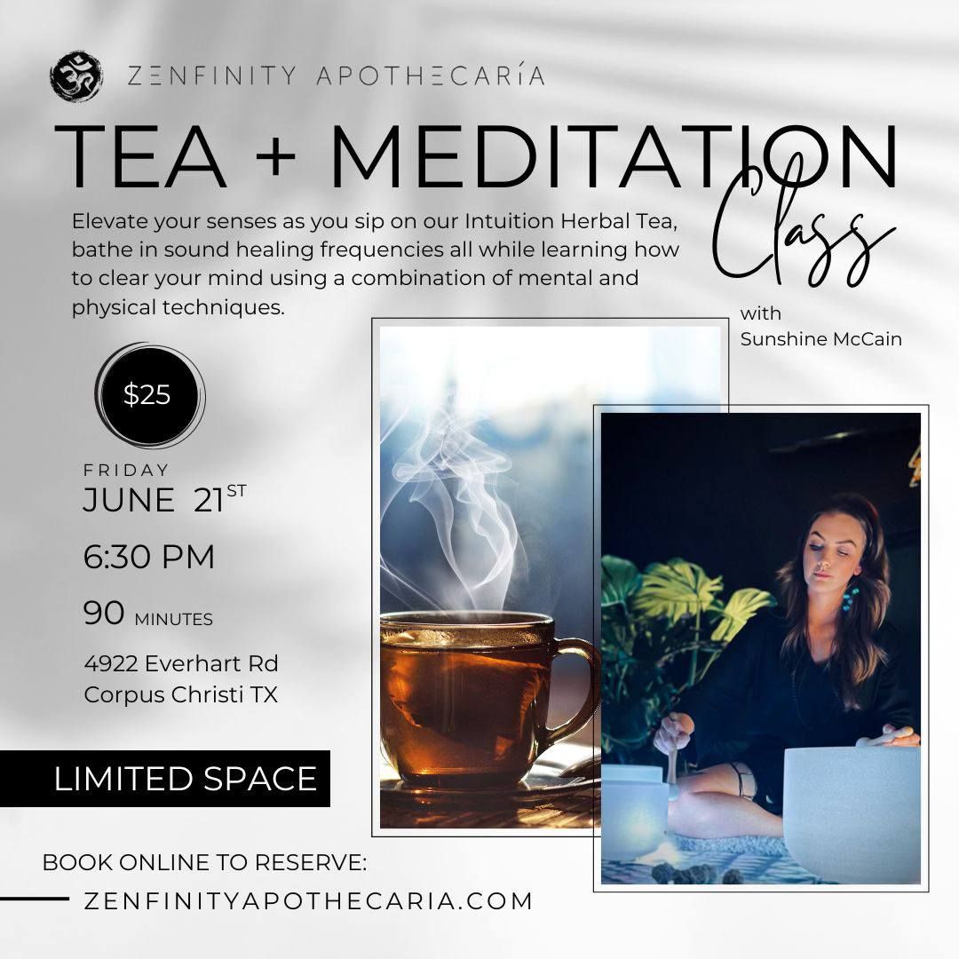 Full Moon Tea + Meditation Class
