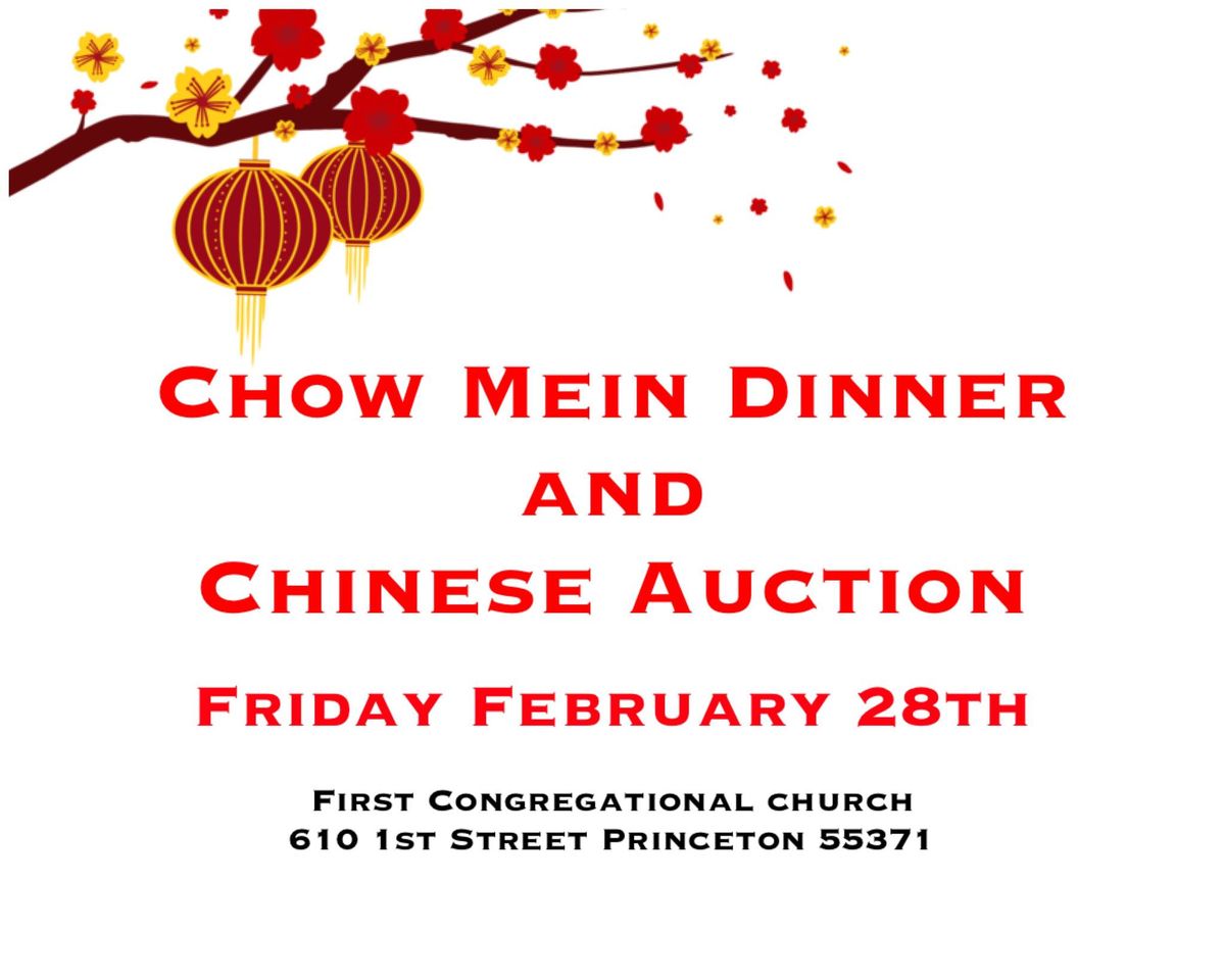 Chow Mein Dinner and Chinese Auction