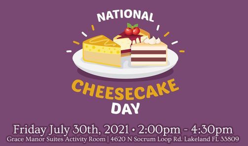 NETWORKING EVENT: National Cheesecake Day!