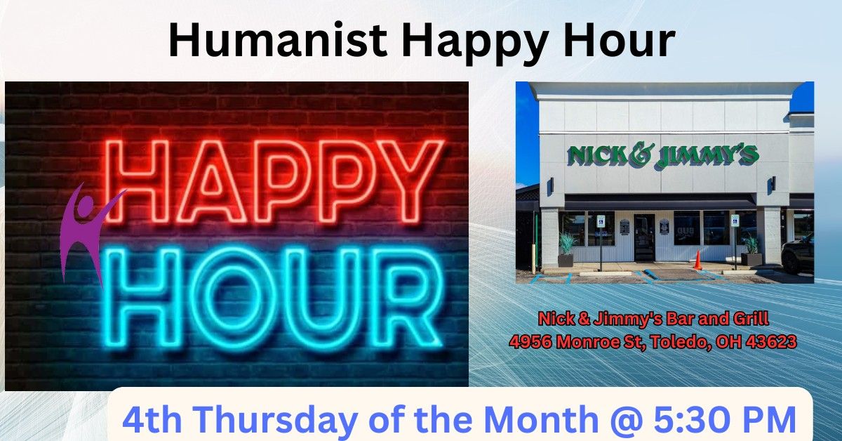 Humanist Happy Hour: Nick and Jimmy\u2019s