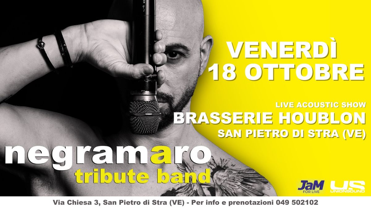 Negramaro Tribute Band Live Acoustic Trio @ Brasserie Houblon - San Pietro di Stra (VE)