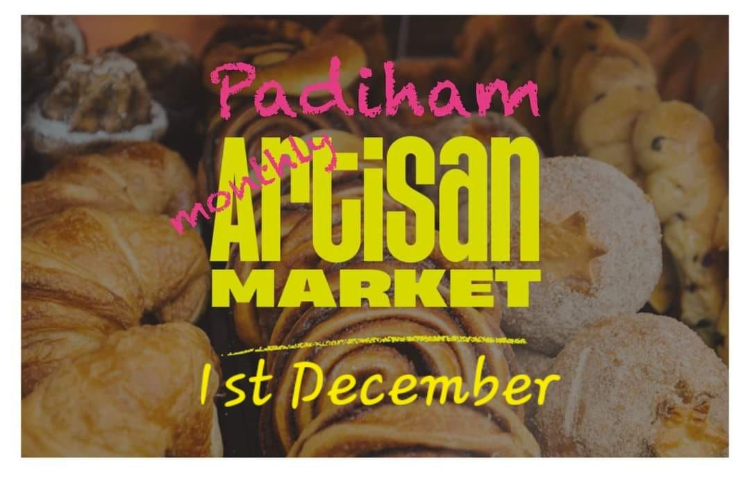 Padiham Monthly Artisan Market - 1st December, 10am-3pm