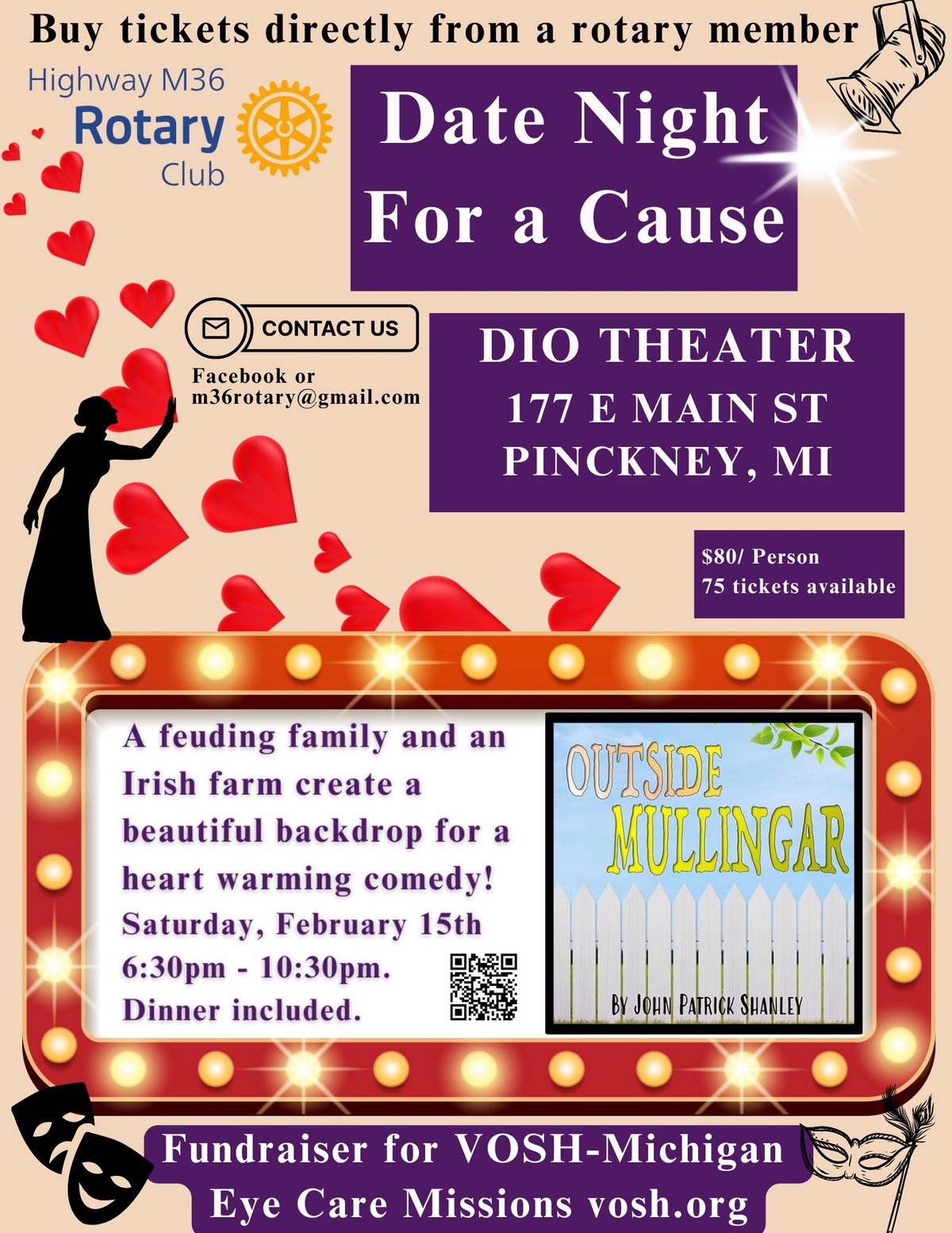 Date Night for a Cause - Highway M36 Rotary Fundraiser