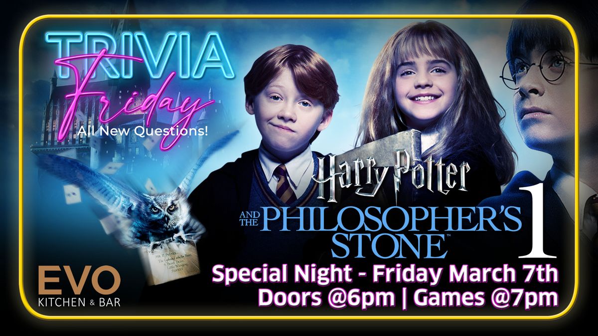 Harry Potter and The Philosopher\u2019s Stone Trivia