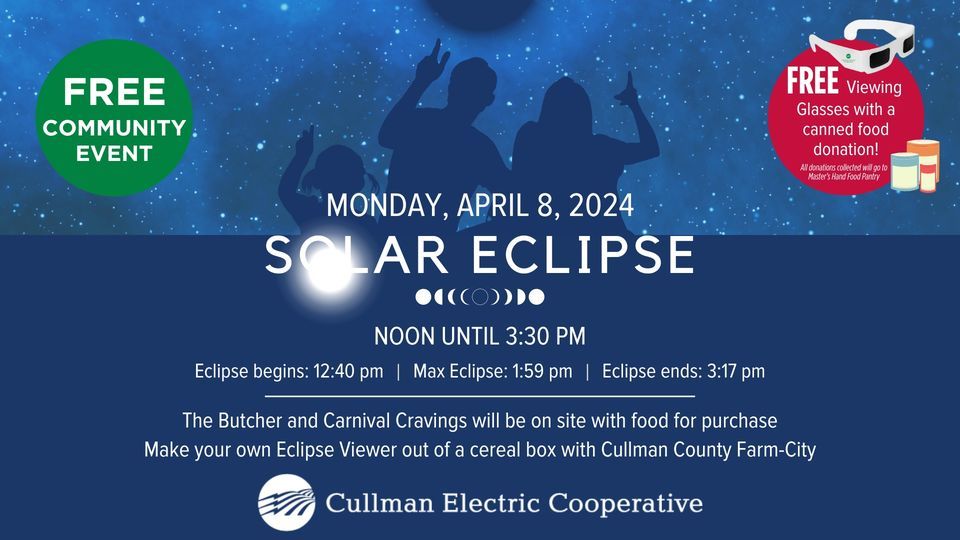 2024 Solar Eclipse Party, Cullman Electric Cooperative, 8 April 2024