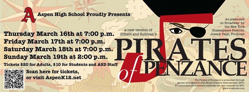 The Pirates of Penzance: 2023 Aspen High School Musical