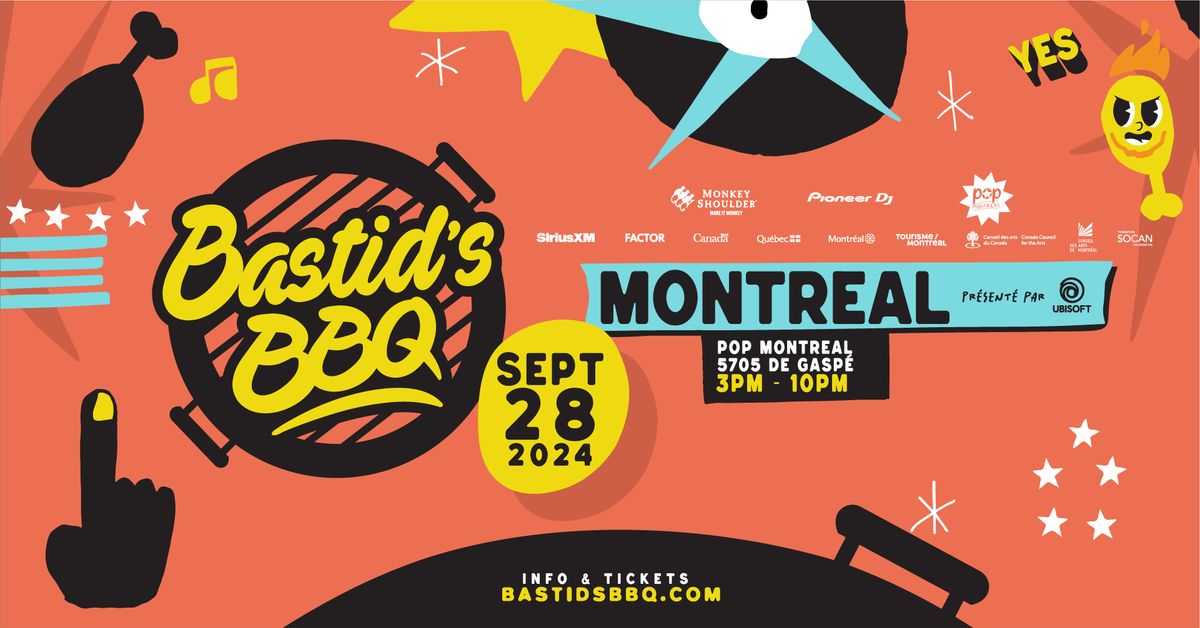 BASTID'S BBQ @ POP MONTREAL 24' pr\u00e9sent\u00e9 par UBISOFT