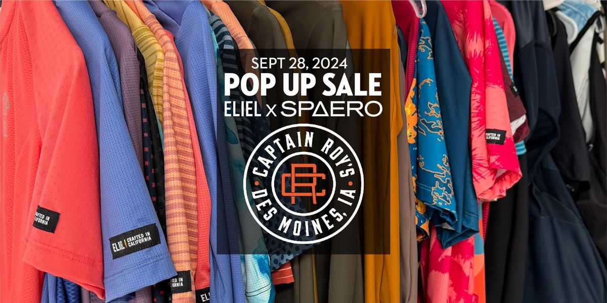 Eliel \/ Spaero Pop-up Sale at Captain Roy's