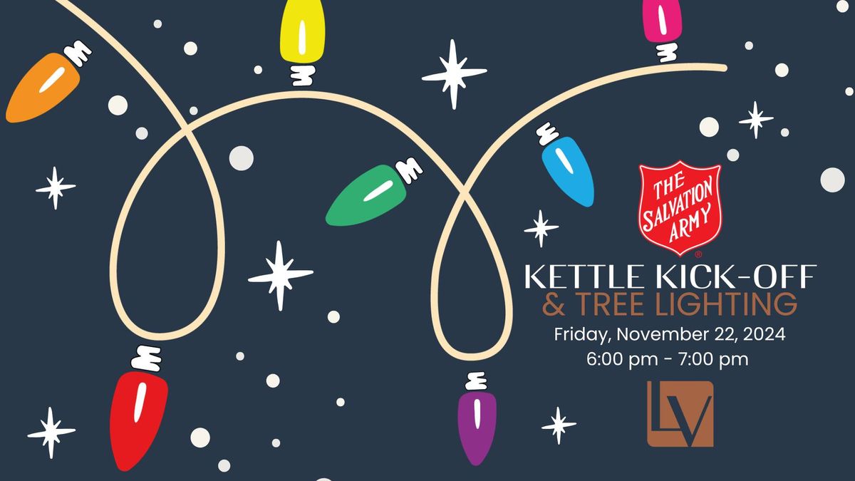 Salvation Army Kettle Kick Off & Tree Lighting 