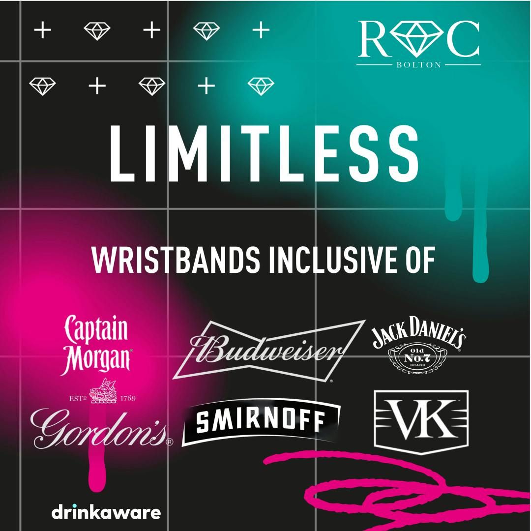 Easter Saturday 4th April 2026 - LIMITLESS Tickets, ROC, Bolton, 4 ...