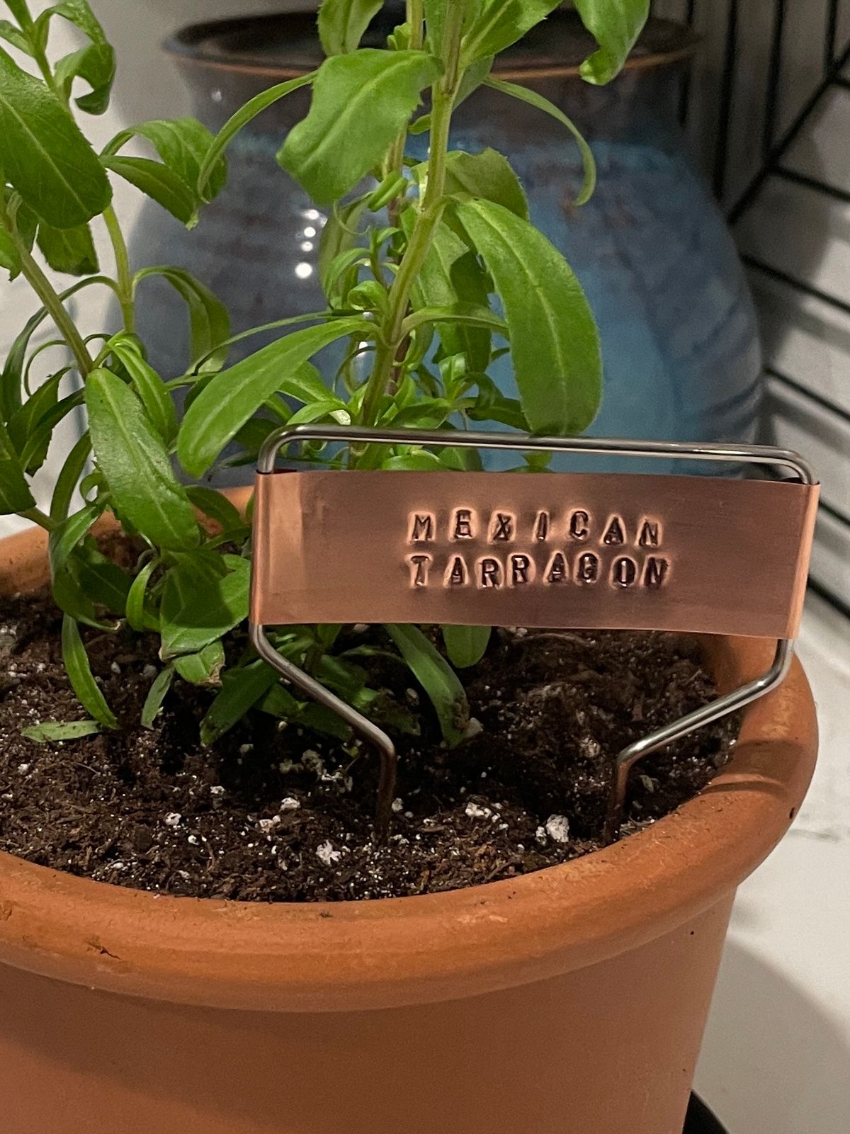 Stamped Copper Plant Markers Workshop