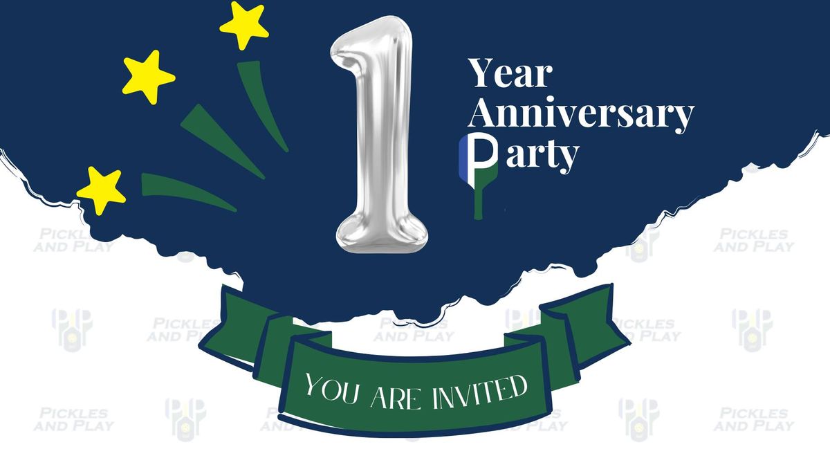 1 Year Anniversary Party