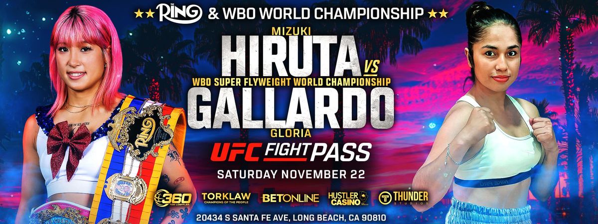 Mizuki Hiruta vs Gloria Gallardo