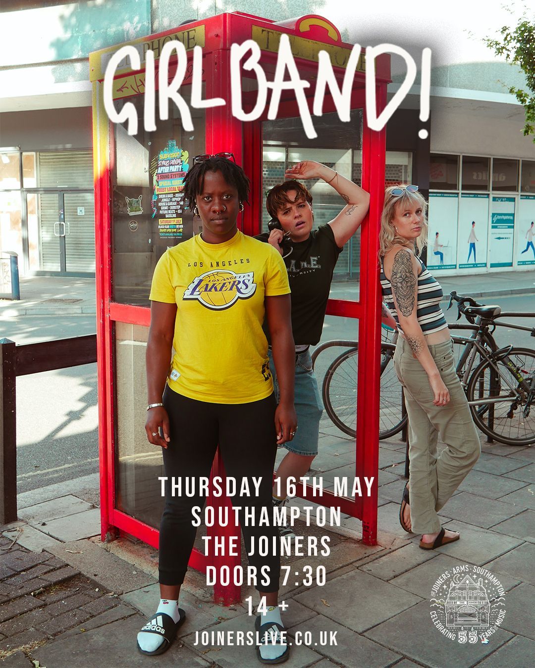 Girl Band + The Rambling Club + The Pill at The Joiners, Southampton