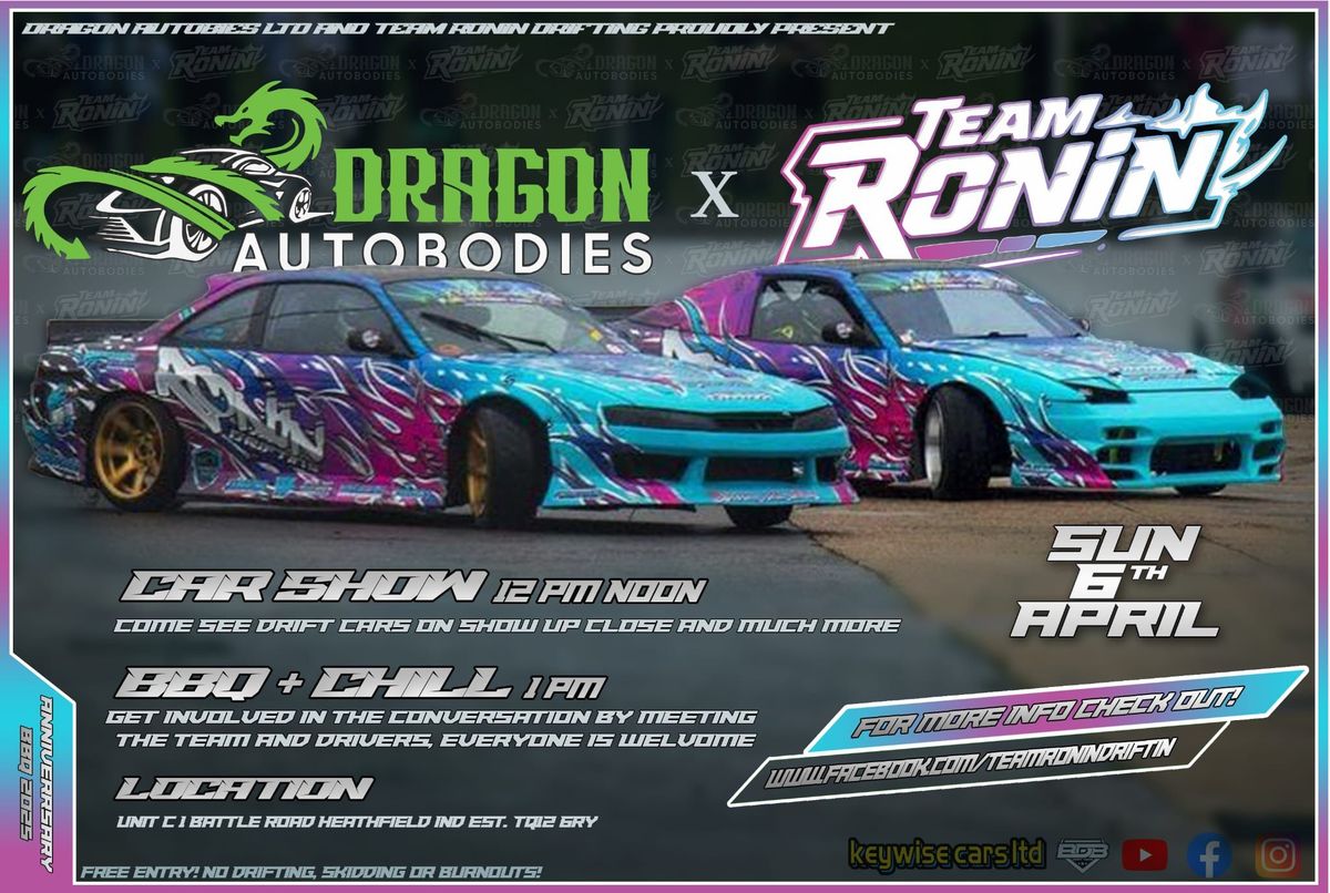 Dragon Autobodies Open day anniversary BBQ car meet