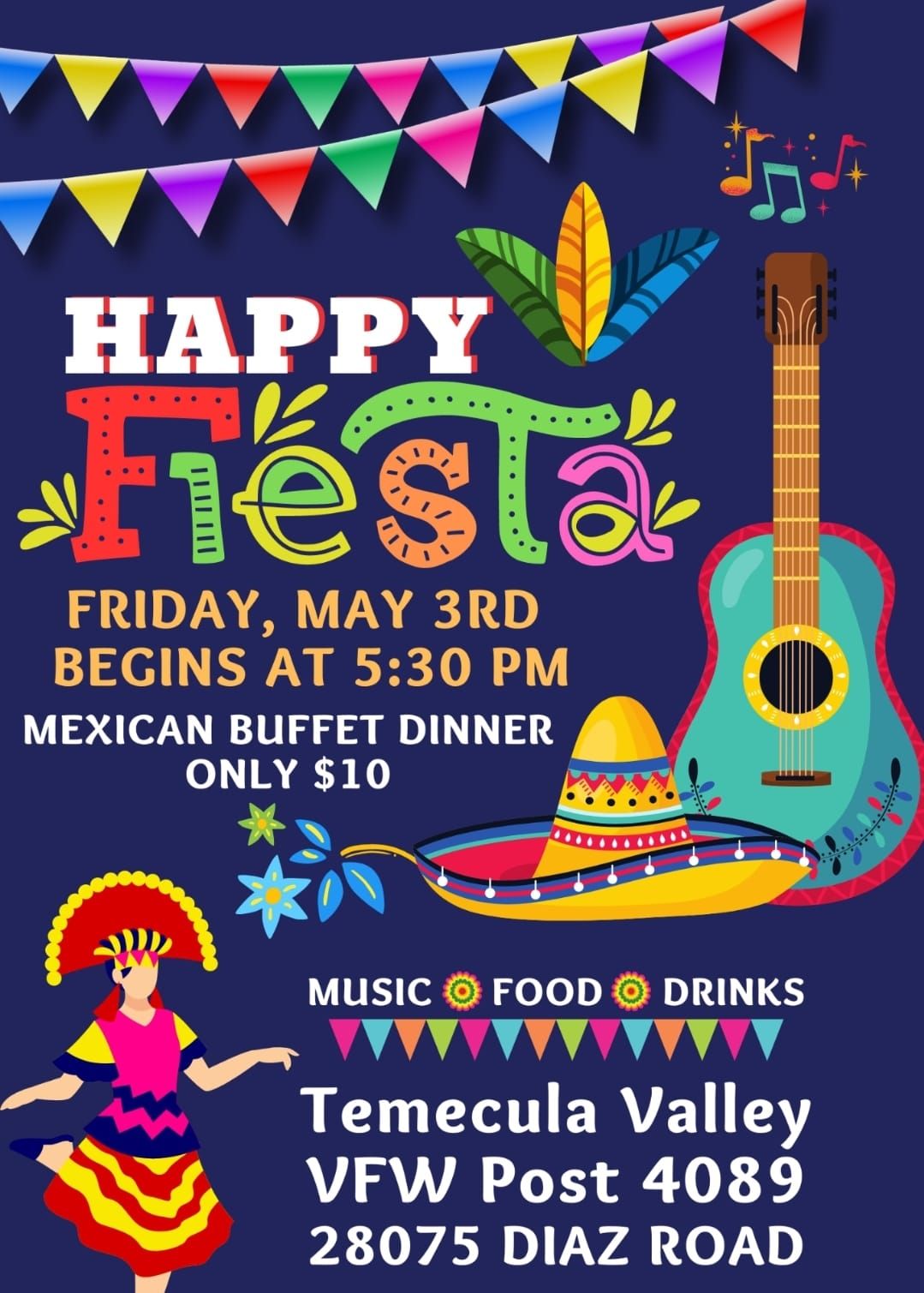 Fiesta Celebration - LIVE Music & Great Food